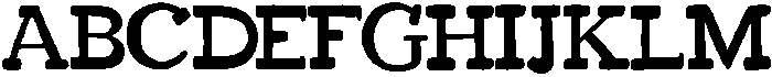 EPD Handy Slab Regular otf (400) Font UPPERCASE