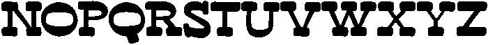 EPD Stampede Regular otf (400) Font UPPERCASE