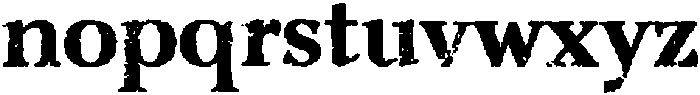 Epharium Serif otf (400) Font LOWERCASE