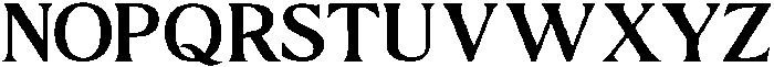 Ephira Regular otf (400) Font UPPERCASE