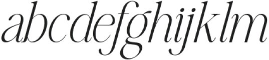 Ephoris Extra Light Italic otf (200) FONT