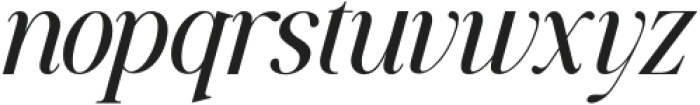 Ephoris Medium Italic otf (500) Font LOWERCASE
