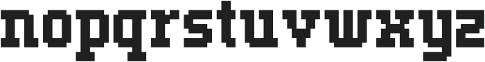 EpicPixels ttf (400) Font LOWERCASE