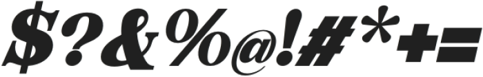 Epoch of Victory Extra Black Italic otf (900) Font OTHER CHARS