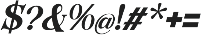 Epoch of Victory Semi Bold Italic otf (600) Font OTHER CHARS
