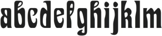 Epochic Regular otf (400) Font LOWERCASE