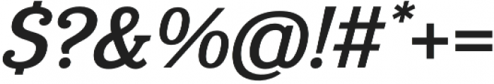 Eponymous Medium Italic otf (500) Font OTHER CHARS