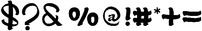 Epygalm Regular otf (400) Font OTHER CHARS