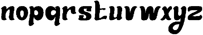 Epygalm Regular otf (400) Font LOWERCASE