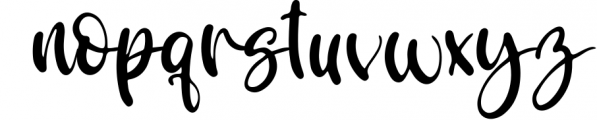 Epistrophe - A Brush Script Font LOWERCASE