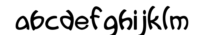 EP Wiggle Font LOWERCASE