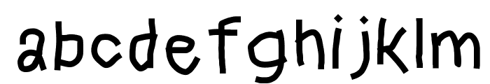 Epcl Font LOWERCASE
