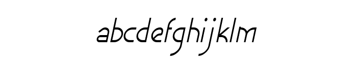 EphemerianThin Italic Font LOWERCASE