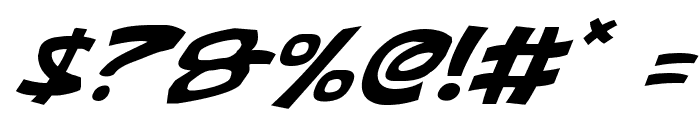 Ephesian Italic Font OTHER CHARS