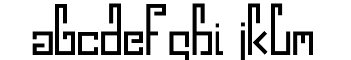 Epic Turns Font LOWERCASE