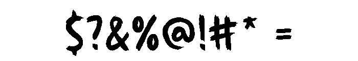 Epijour Font OTHER CHARS