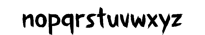 Epijour Font LOWERCASE