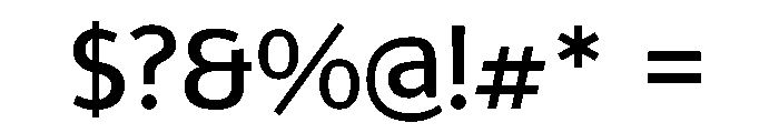 Epunda Sans 500 Font OTHER CHARS