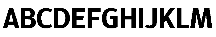 Epunda Sans 700 Font UPPERCASE