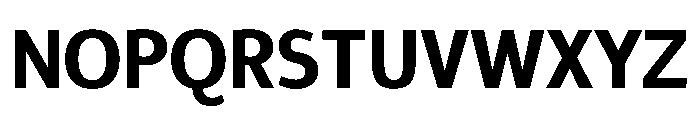 Epunda Sans 700 Font UPPERCASE