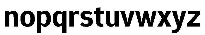Epunda Sans 700 Font LOWERCASE