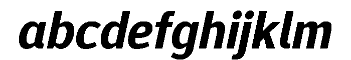 Epunda Sans 700italic FONT