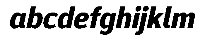 Epunda Sans 800italic FONT