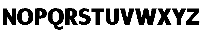 Epunda Sans 900 Font UPPERCASE