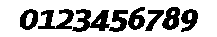 Epunda Sans 900italic Font OTHER CHARS