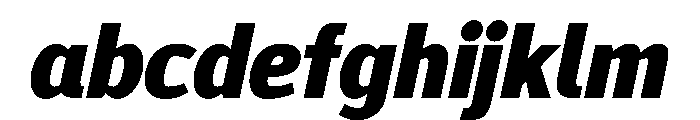 Epunda Sans 900italic FONT