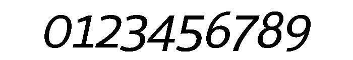 Epunda Sans Italic Font OTHER CHARS