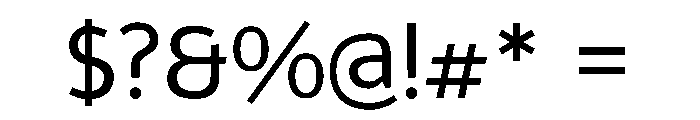 Epunda Sans Regular Font OTHER CHARS