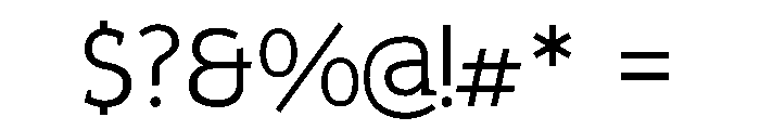 Epunda Slab 300 Font OTHER CHARS