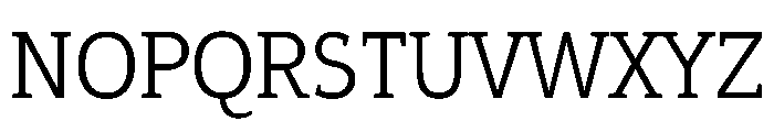 Epunda Slab 300 Font UPPERCASE