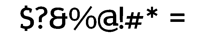 Epunda Slab 500 Font OTHER CHARS