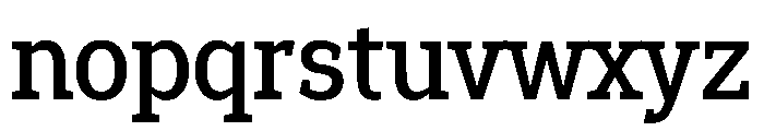 Epunda Slab 500 Font LOWERCASE