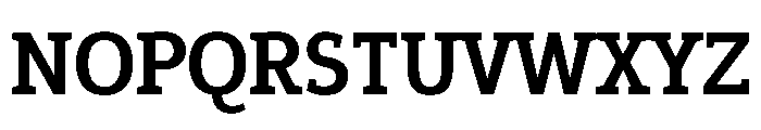 Epunda Slab 600 Font UPPERCASE