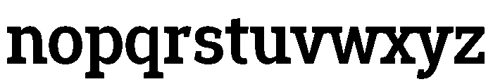 Epunda Slab 600 Font LOWERCASE