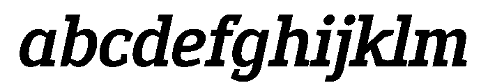 Epunda Slab 600italic FONT