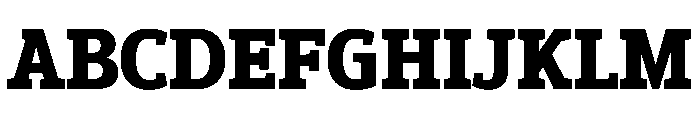 Epunda Slab 800 Font UPPERCASE
