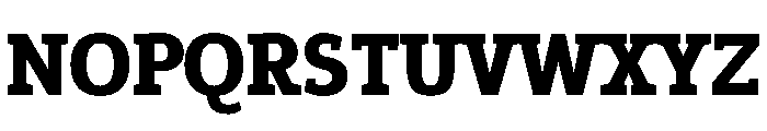 Epunda Slab 800 Font UPPERCASE