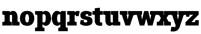 Epunda Slab 900 Font LOWERCASE