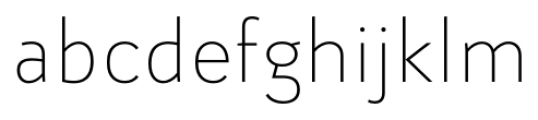 Epitet ExtraLight Font LOWERCASE