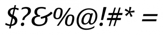 Epoca Classic Italic Font OTHER CHARS