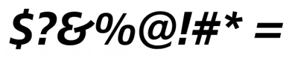 Epoca Pro Medium Italic Font OTHER CHARS