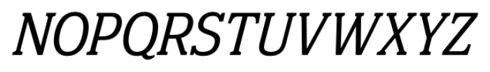Eponymous Italic Font UPPERCASE