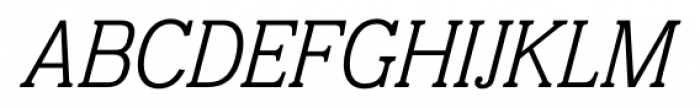 Eponymous Light Italic Font UPPERCASE