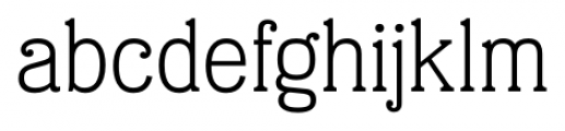 Eponymous Light Font LOWERCASE