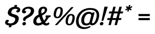 Eponymous Medium Italic Font OTHER CHARS