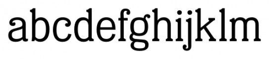 Eponymous Regular Font LOWERCASE